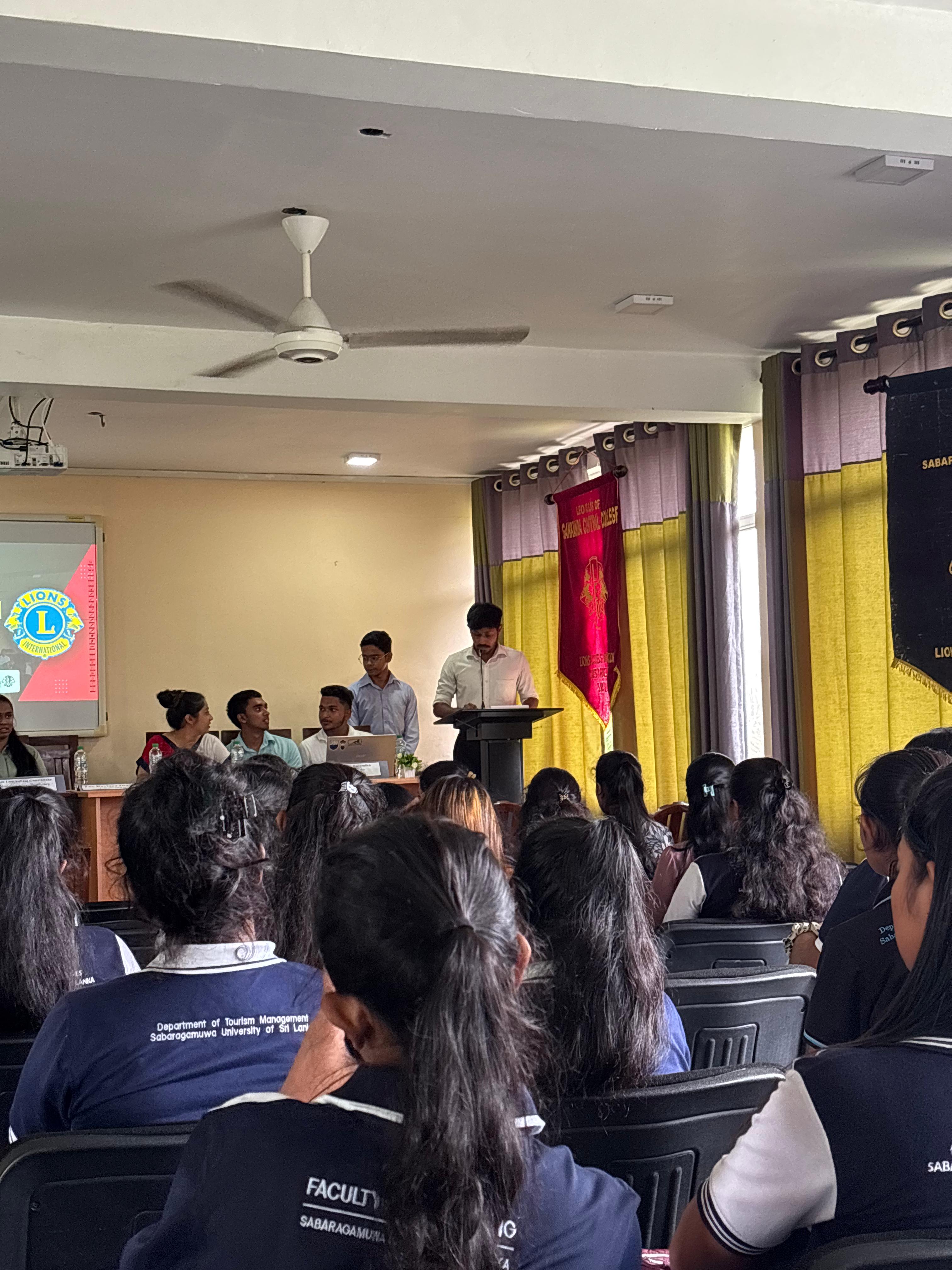 Region 5 – Orientation at Sivali Central College, Ratnapura